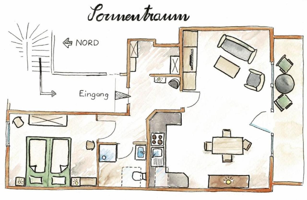 Ferienwohnungen Lohner Hoehe 巴特塞森多夫 外观 照片